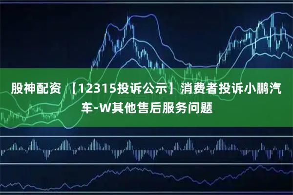 股神配资 【12315投诉公示】消费者投诉小鹏汽车-W其他售后服务问题
