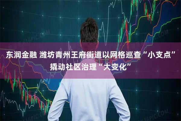 东润金融 潍坊青州王府街道以网格巡查“小支点”撬动社区治理“大变化”