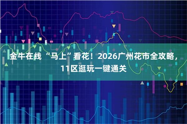 金牛在线 “马上”看花！2026广州花市全攻略，11区逛玩一键通关